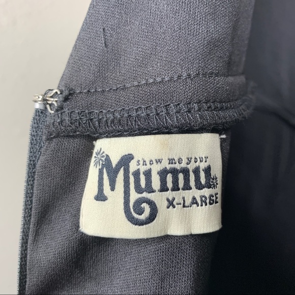 Show Me Your MuMu Black Chiffon Jenn Maxi Dress - Picture 3 of 6